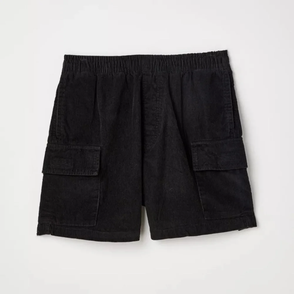 BDG Black Cargo Shorts